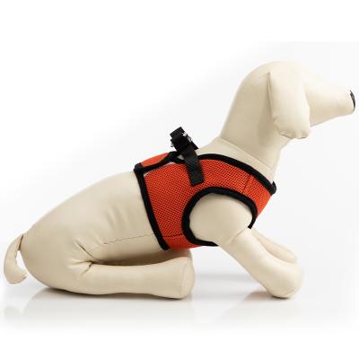 China Custom Adjustable Soft Breathable Mesh Dog Harness Pet Supplies for sale