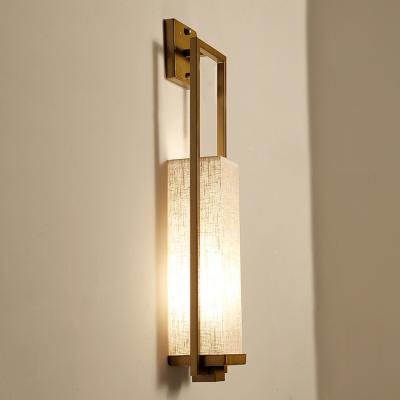 China New Modern Chinese Home Decor Led Metal Wall Bracket Light Fitting Modern Wall Lamp For Hotel Bedroom for sale