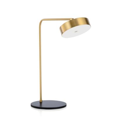 China European Modern Simple Gold Led Multifunctional Reading Lamp Vintage Home Desk Table Lamps With Wireless Charger for sale