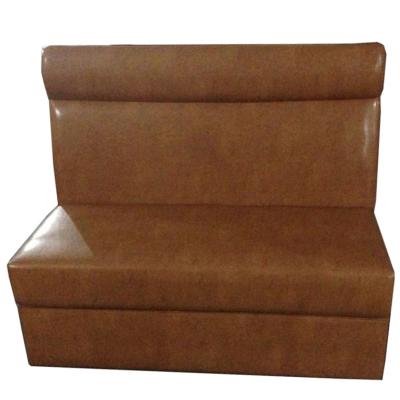 China Traditional Single Side Leather Fast Food Restaurant Booth Seating for sale