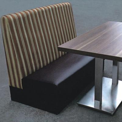 China Modern 2 Seater Fabrics / Leather Restaurant Furniture Seating for sale