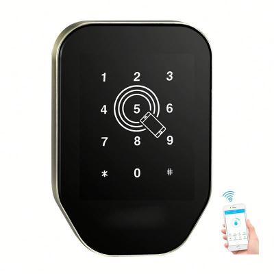 China Modern Keyless Phone App Cabinet Lock ttlock Password Card App RFID Remote Control Lock for sale