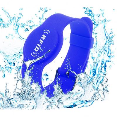 China Parking Adjust Fitness Smart RFID Wristband Band Wristband Gym Key Card at Swimming Pool Water Park for sale