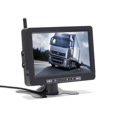 China NIGHT VIEW factory direct IR night vision car reversing aid truck trailer box truck bus rv monitors camera monitor kit for sale