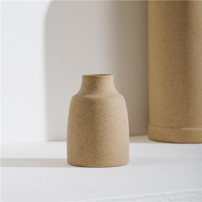 China Factory Direct Customizable Cheap Minimalist Matte Home Table Vase Minimalist Decoration For Table for sale