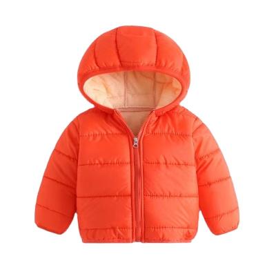 China Winter Sustainable Children's Baby Cotton Clothing Boy and Girl Coat 0-7 Years Shear Children's Cotton Clothing for sale