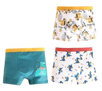 China 2023 new children's cotton panties boy quadruple girl panties baby boy shorts men QUICK DRY boy shorts for sale