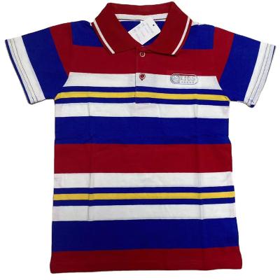 China Anti-shrinkage for children boys 13 years old winter boys polo shirts kids T-shirts wholesale boys T-shirts and polo shirts for sale