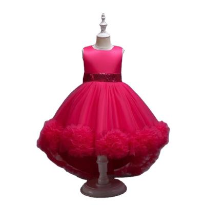 China Sexy Desi Sleeveless Girl Graduation Dress 10 Years 7 Years Old Elsa Girl Dress 2 Years Dress for sale