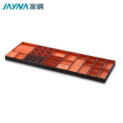 China JAYNA luxury high quality and hot shelf of any storage jewelry accessories wardrobe sale combination system for sale