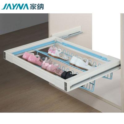 China (Others)Adjustable Wardrobe Accessories Pull Out Slide Shoe Rack Organizer For Kids for sale