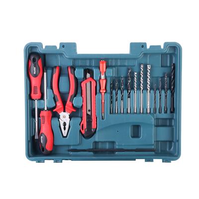 China household& Maintenance Impact Drill Kit 22PCS Ronix RS-0001 Model Big Power 650W Tool Kit 13mm Locked Portable Combo Electric Drill for sale