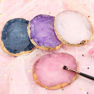 China 2022 Professional Resin Nail Art Painting Gel Palette Drawing Display Tool Nail Tool Fh001 for sale