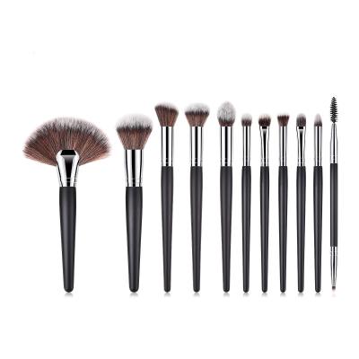 China Super Soft High Quality Advance Vegan Makeup Brush 5pcs 7pcs 11pcs Synthetic Hair Cruelty Free Makeup Brush Set Cosmetic Brush Kit for sale