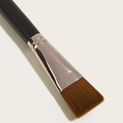 China Multifunctional Basic Single Power Brush Flat Brush Makeup Brush Private Label Mask Makeup Brush for sale