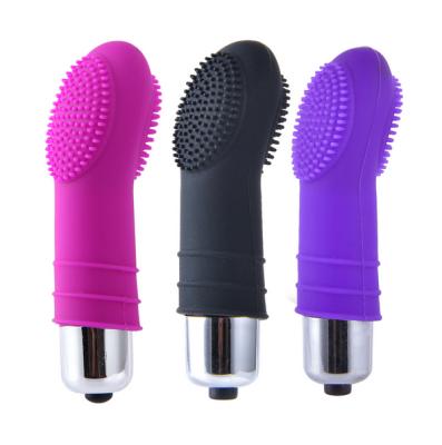 China Fashionable Eco-friendly Mini G Spot Vibe Silicone Finger Clitoris Bullet Vibrator for sale