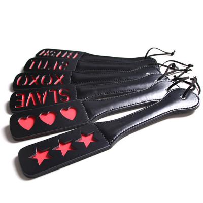 China Eco Friendly Games Adult Bondage Game Eco Friendly Whips BDSM Slave Spankering Paddles For Couples for sale