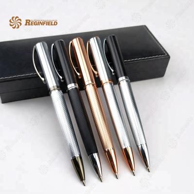 China Promotional Pen Luxury Gift Gold Engraved Etching Metal Advertising Printing Custom Logo Best Bulk Ballpoint Pens for sale