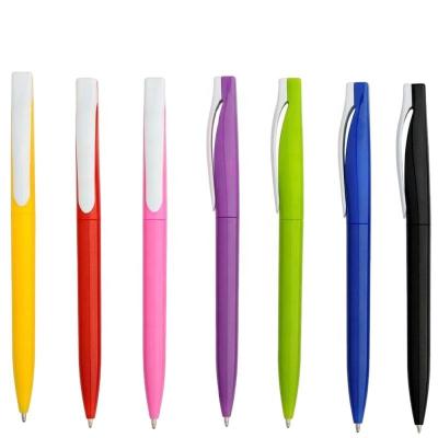 China Promotional Pen Slim Twist Function Plastic Ballpoint Pen for sale