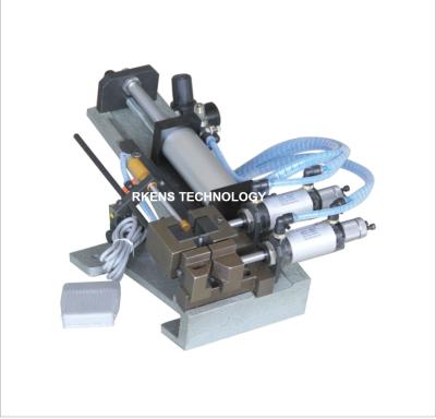 China Pneumatic Wire Stripping Machine Semi - Automatic Wire Processing Machine for sale