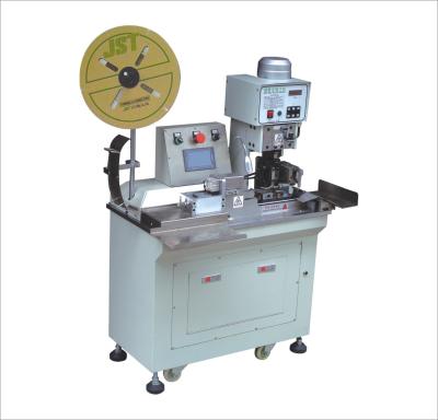 China Semi - Automatic Cable Crimping Machine 220V Flat Ribbon 780x440x1300 Mm for sale