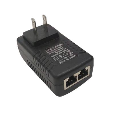 China Network Transmission DC Supply Poe 24V1A 24W DC Injector 24V Power Change Adapter for sale