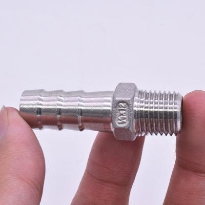 China Water Pipe System Stainless Steel Pipe Nipple Stainless Steel Hex Pipe Nipple for sale