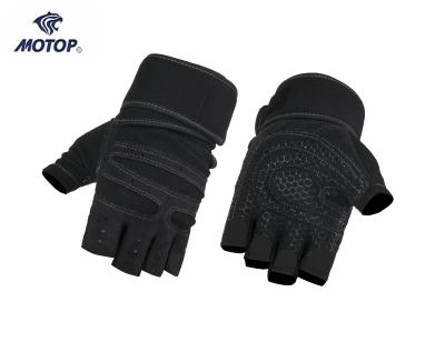 China Durable Fit Cuff And Non-slip Printing Gym Training Fitness Glove for sale