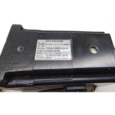 China Used Sanyo AC Servo Motor P50B07050DCLBJ B Function Intact P50B07050DCLBJB for sale