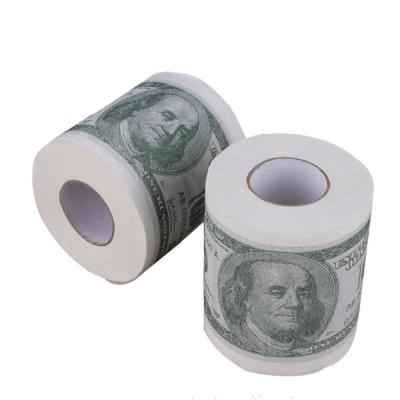 China Restaurant Papel higienico algodon custom printed toilet paper dollar papel higienico 2020 toilet paper decor for sale