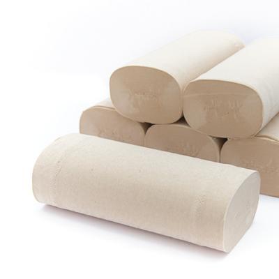 China 100% Pulp OULU Bamboo Coreless Natural Bamboo Paper Eco Friendly 100% Natural Toilet Paper for sale