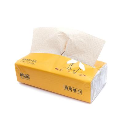 China Wholesale Cheap Disposable Strong Water Absorption Kitchen Tissue Paper Oil Absorb Kitchen Paper Towel for sale