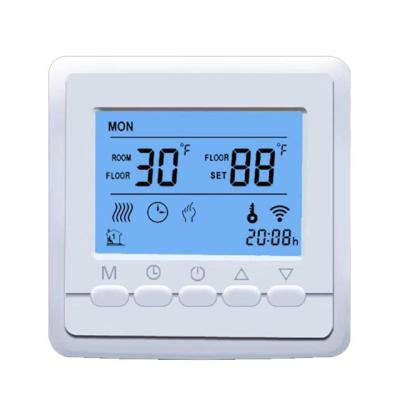 China Contemporary hot sales underfloor heating room thermostat RS485 bacnet Zigbee temperature controller smart digital thermostat for sale