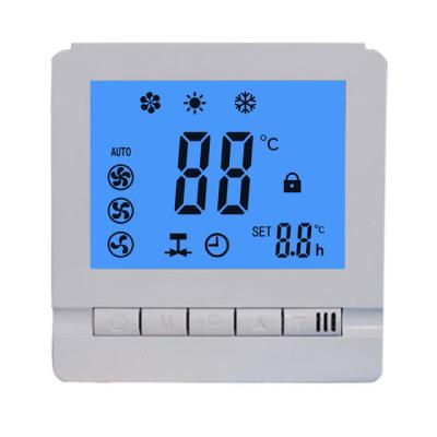 China Modern Cooling / Heating Thermostat HVAC FCU House Thermostat for sale