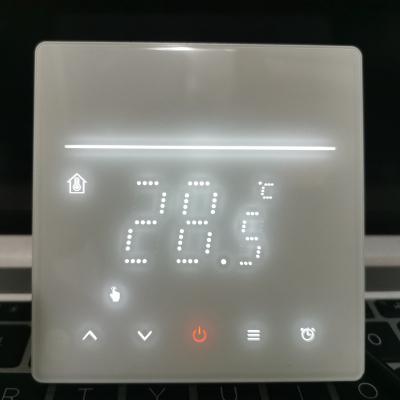 China Factory Wholesale Modern Smart Zigbee Tuya Temperature Controller Digital Hotel Room Heating Thermostat for sale