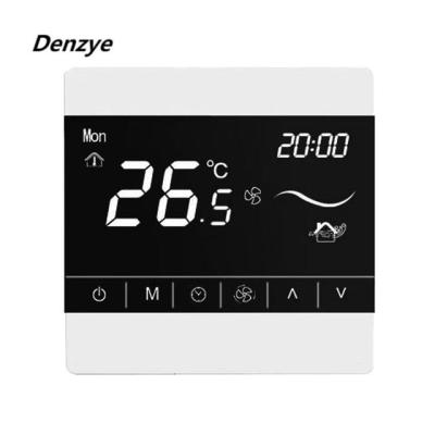 China Modern 3 Speeds 7 Day Large Digital LCD Display WiFi Temperature Controller Programmable Room Thermostat for sale