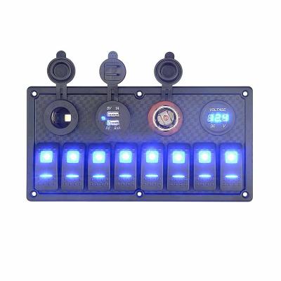 China Safety and multi-function best selling goods using boat yacht multi-function rocker switch panel for sale