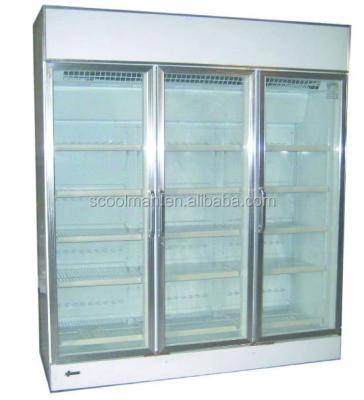 China Single-temperature top mount operates refrigerator with light box for sale