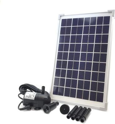 China Solar Water Pump with 10W Solar Panel for Solar Fountain, Fish Pond, and Aquarium (No Battery Backup) 125mmx125mm for sale