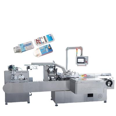 China Multifunctional automatic food cartoner boxing and cartoning machine for blister drug package/toothpaste for sale