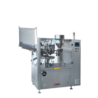 China NF-60 Food Plastic Laminated Soft / Automatic Aluminum Tube Filling And Sealing Machine For Cosmetic Toothpaste Hand Cream Ointment for sale