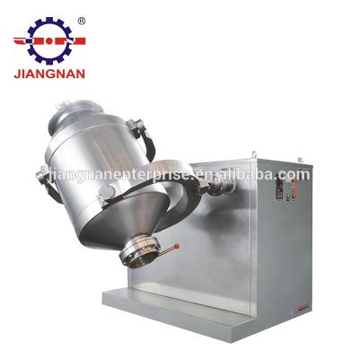 China Powder HD-1000 3D Powder Rotary Cylinder Mixer Kneading Machine For Dye Foodstuff Chemical Pharmaceutical Industry for sale