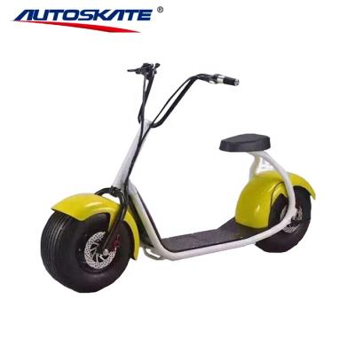 China Cheap steel big wheel 2 wheel strong power lithium battery tube electric scooter with CE for sale