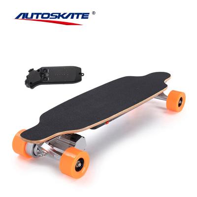 China Canadian Maple / Bamboo Electric Skateboard With Remote Control In Brushless 500W Motor for sale