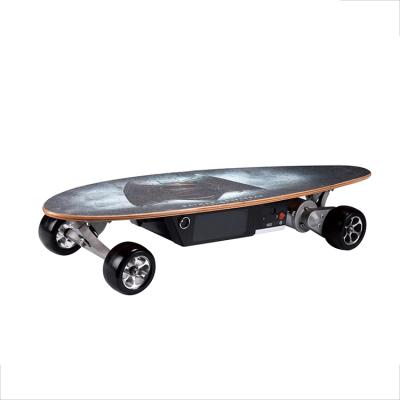 China Chinese small professional balance sporting goods maple electric skateboard for sale for sale