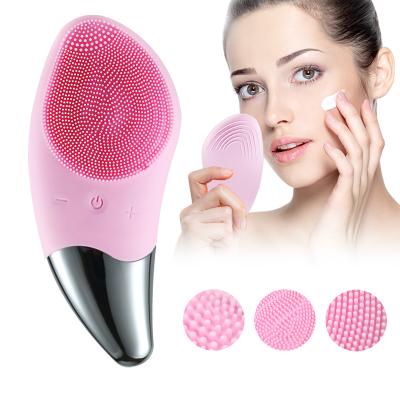 China OEM Beauty Equipment Silicone Deep Cleansing Facial Detergent Parents Sonic Care Machine Deep Cleansing Facial Massage Electric Sweep for sale