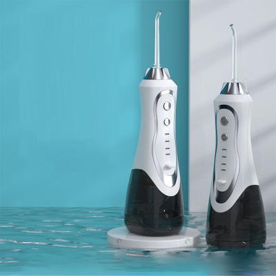 China RV 2021 Oral Portable Flosser Oral Appliances 300ml Irrigador Care Water Flosser Wireless Teeth Cleaning for sale