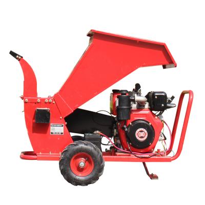 China Portable Industrial Certification Diesel Engine Shredder Wood Chipper for sale