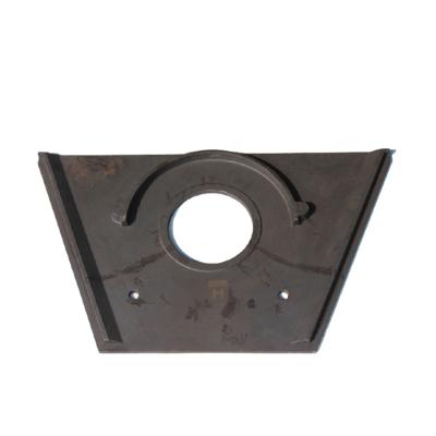 China Low Cost Shot Blasting Machine Other Side Shot Watering Machine Spare Parts End Plate Guard for sale