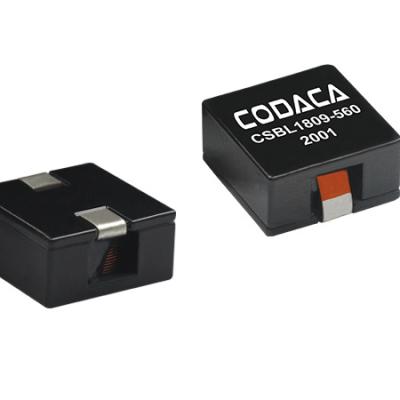 China Large Structure 70A Codaca Magnetic Shielding Current Inductor SMD Choke For Laptops Class D Audio Amplifier CSBL1809-R82M for sale